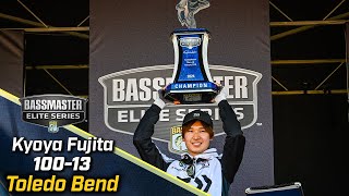 Bassmaster – Kyoya Fujita wins 2024 Bassmaster Elite at Toledo Bend with 100 pounds, 13 ounces