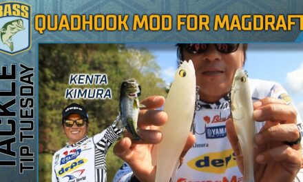 Bassmaster – Swimbait modifications for better hookups and head action