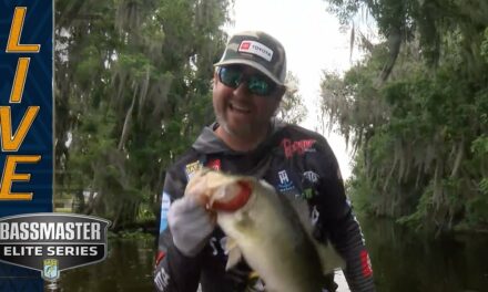 Bassmaster – Candidate for Topwater bite of the Year — Matt Arey at St. Johns River