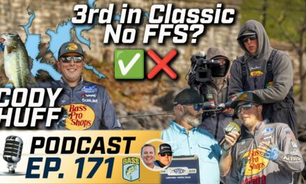 Bassmaster – Cody Huff can catch 'em with or without electronics! (Ep. 171 Bassmaster Podcast)