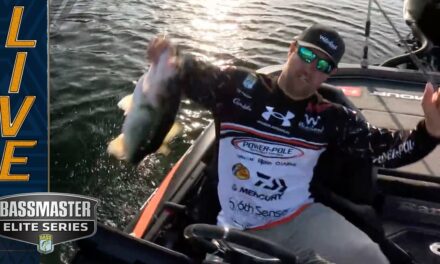 Bassmaster – Cory Johnston fires two big catches across the leaderboard