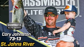 Bassmaster – Cory Johnston leads Day 3 of Bassmaster Elite at the St. Johns River with 73 pounds, 13 ounces