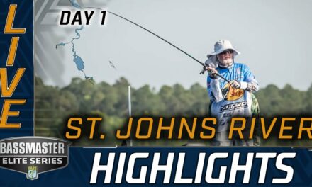 Bassmaster – Highlights: Day 1 Bassmaster action at St. Johns River