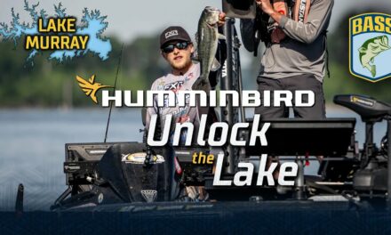 Bassmaster – Humminbird Unlock the Lake – Chasing Herring eaters at Lake Murray