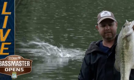 Bassmaster – Jeremiah Kindy keeping topwater honest at Logan Martin Lake