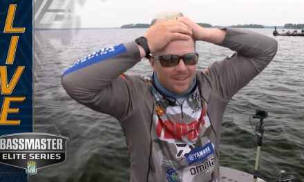 Bassmaster – Patrick Walters pouring it on with upgrades at Murray