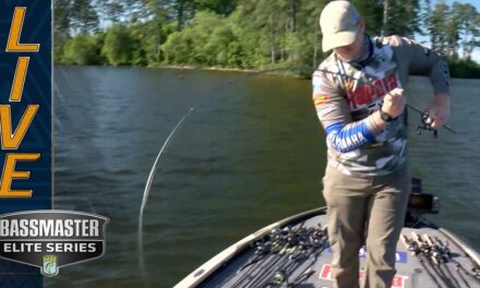 Bassmaster – Patrick Walters staying in the lead and culling at Lake Murray