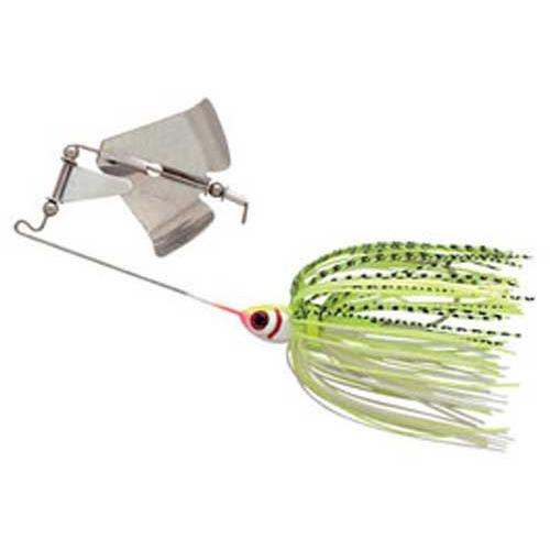 Booyah Buzz Bait 1/4 White/Chartreuse Shad
