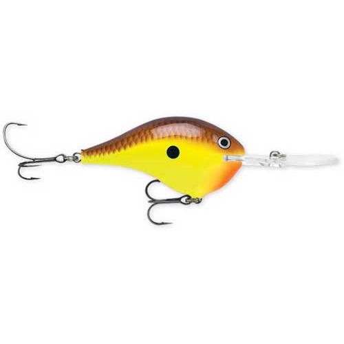 Rapala DT Series 3/5 Chartreuse Brown