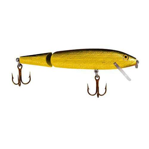 Rebel Jointed Minnow 3.5′ Gold/Black